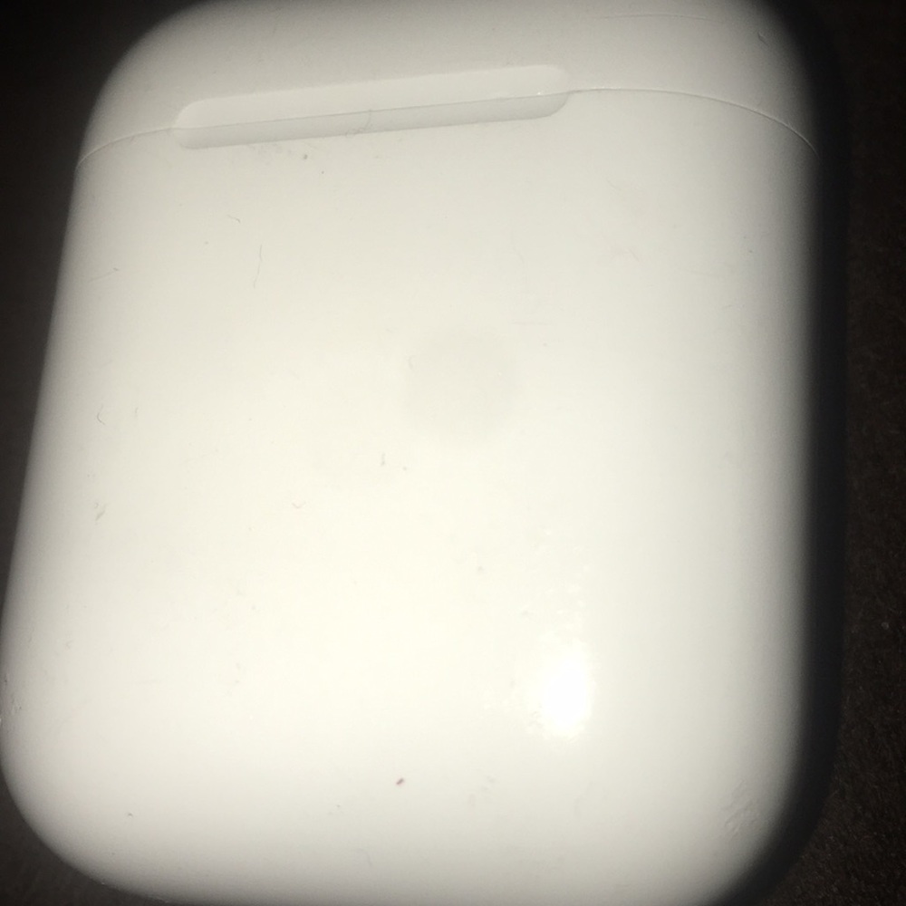 Apple AirPods with charger like new barely used